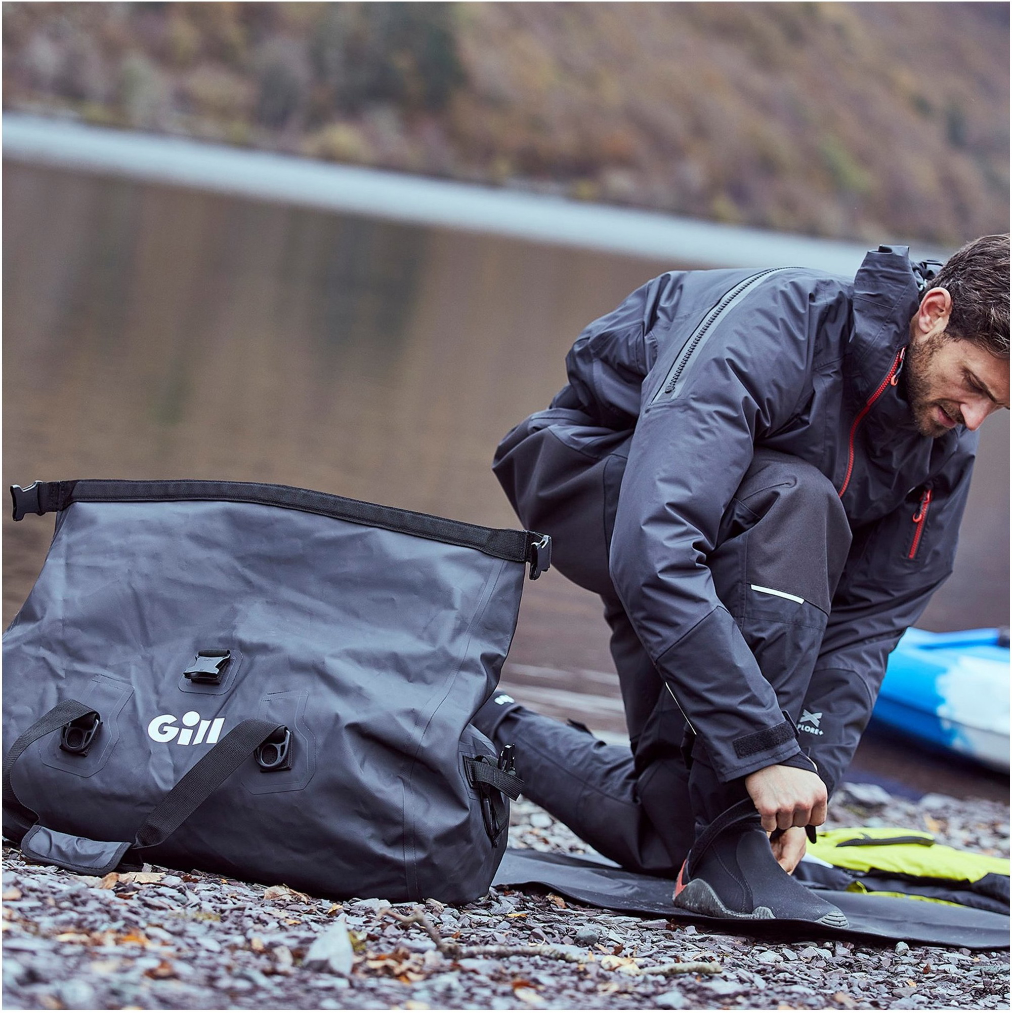 2026 Gill Voyager Duffel Bag 60L L100 - Black
